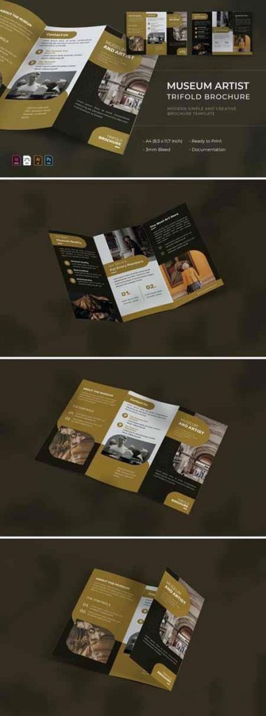 بروشور گالری هنری