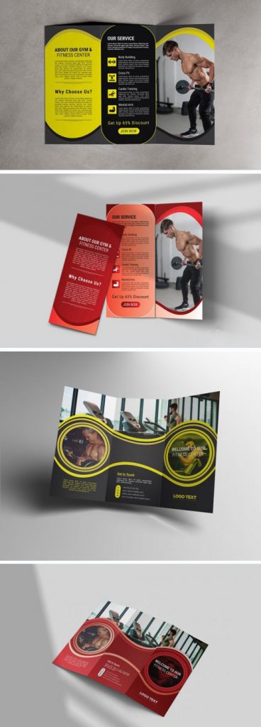 دانلود بروشور سه لت لایه باز ورزشی