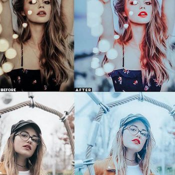 دانلود اکشن با تم روشن در فتوشاپ