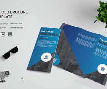 دانلود بروشور سه لت لایه باز شرکتی