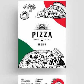 دانلود منو ایتالیایی پیتزا