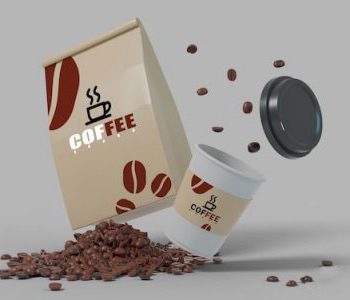 دانلود موکاپ بسته بندی قهوه