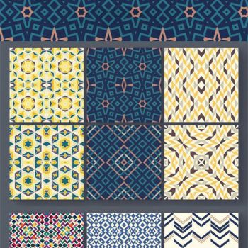 دانلود پترن لایه باز با طرح هندسی