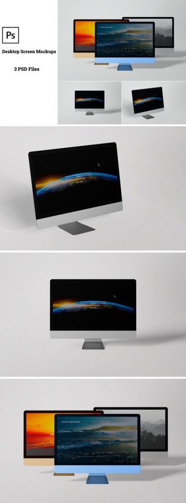 دانلود موکاپ مانیتور