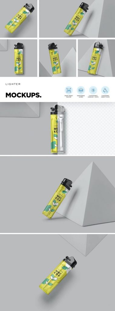 دانلود موکاپ فندک