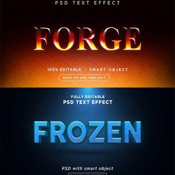 دانلود 13 استایل متن لایه باز سه بعدی