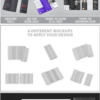 دانلود موکاپ بروشور