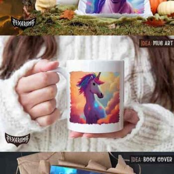 دانلود وکتور یونیکورن