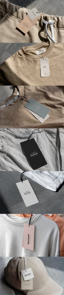 دانلود موکاپ لیبیل لباس