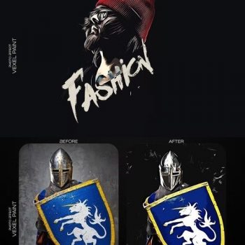 دانلود افکت لایه باز پرتره وکسل