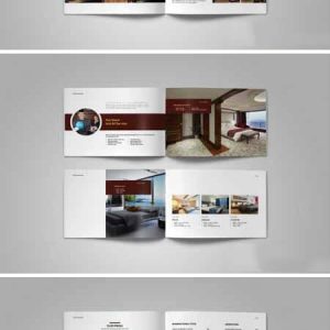 کاتالوگ لایه باز برای تبلیغات هتل