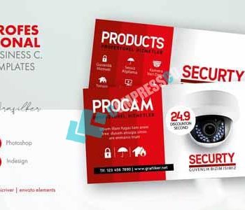 کارت ویزیت نصب دوربین مداربسته