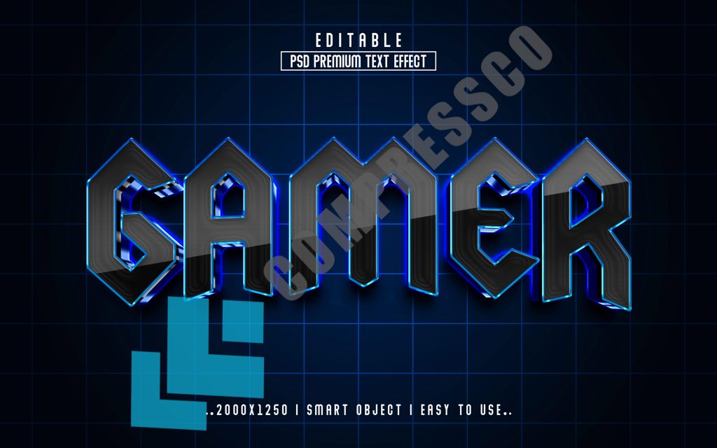 دانلود استایل متنی نئونی گیم