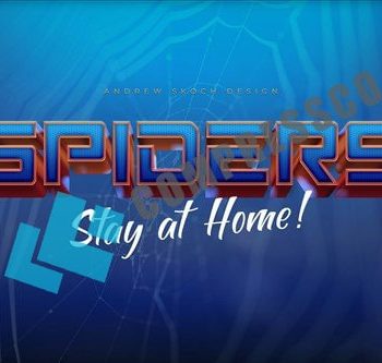 دانلود استایل متن با طرح اسپایدرمن