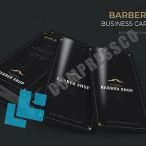 دانلود کارت ویزیت آرایشگاه مردانه