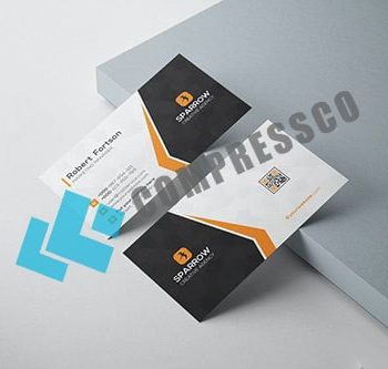 دانلود کارت ویزیت لایه باز شرکتی ساده