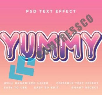 دانلود استایل متن حبابی صورتی