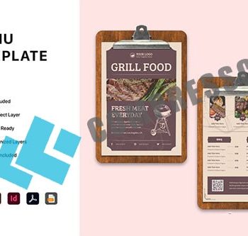 دانلود منو رستوران استیک