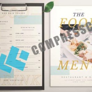 دانلود منو مینیمال ساده