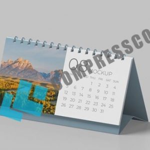 دانلود موکاپ تقویم ساده