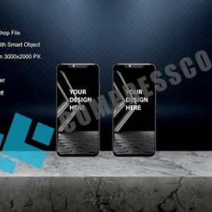 دانلود موکاپ ساده موبایل