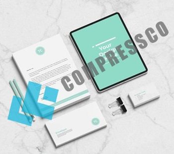 دانلود موکاپ ست اداری سفید