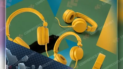 دانلود بنر لایه باز هدفون و تکنولوژی + فایلهای تمرین آموزش بنر سایت